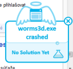 Pád Worms 3D